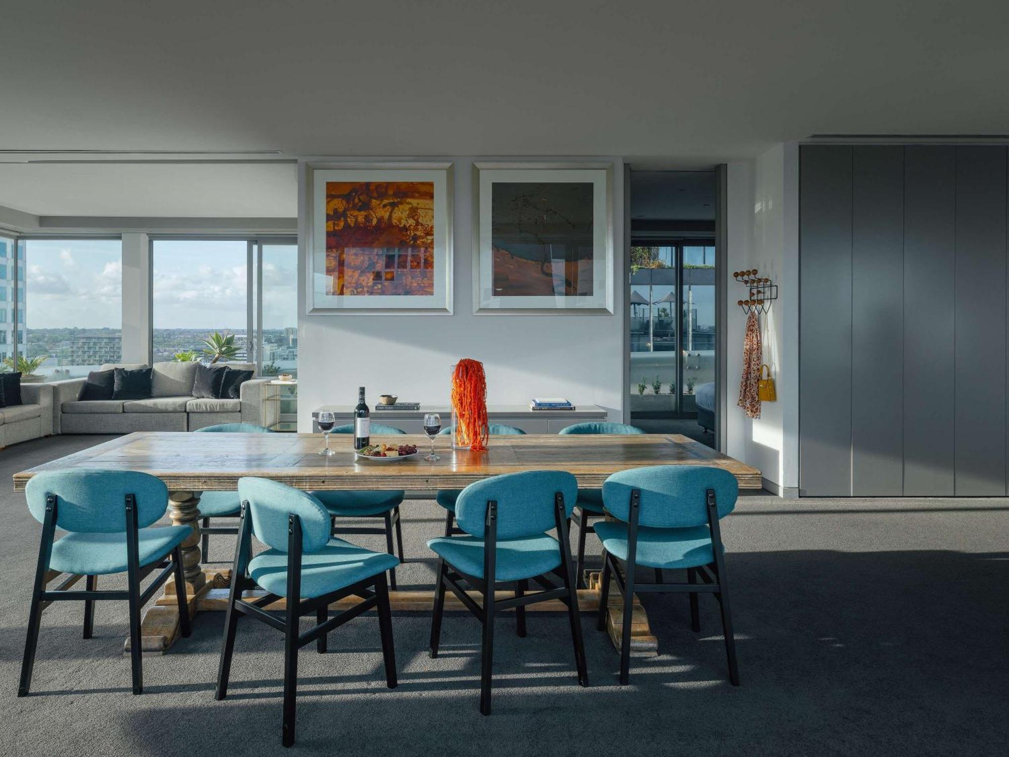 The Olsen Melbourne Art Series Exterior foto The interior of a typical apartment