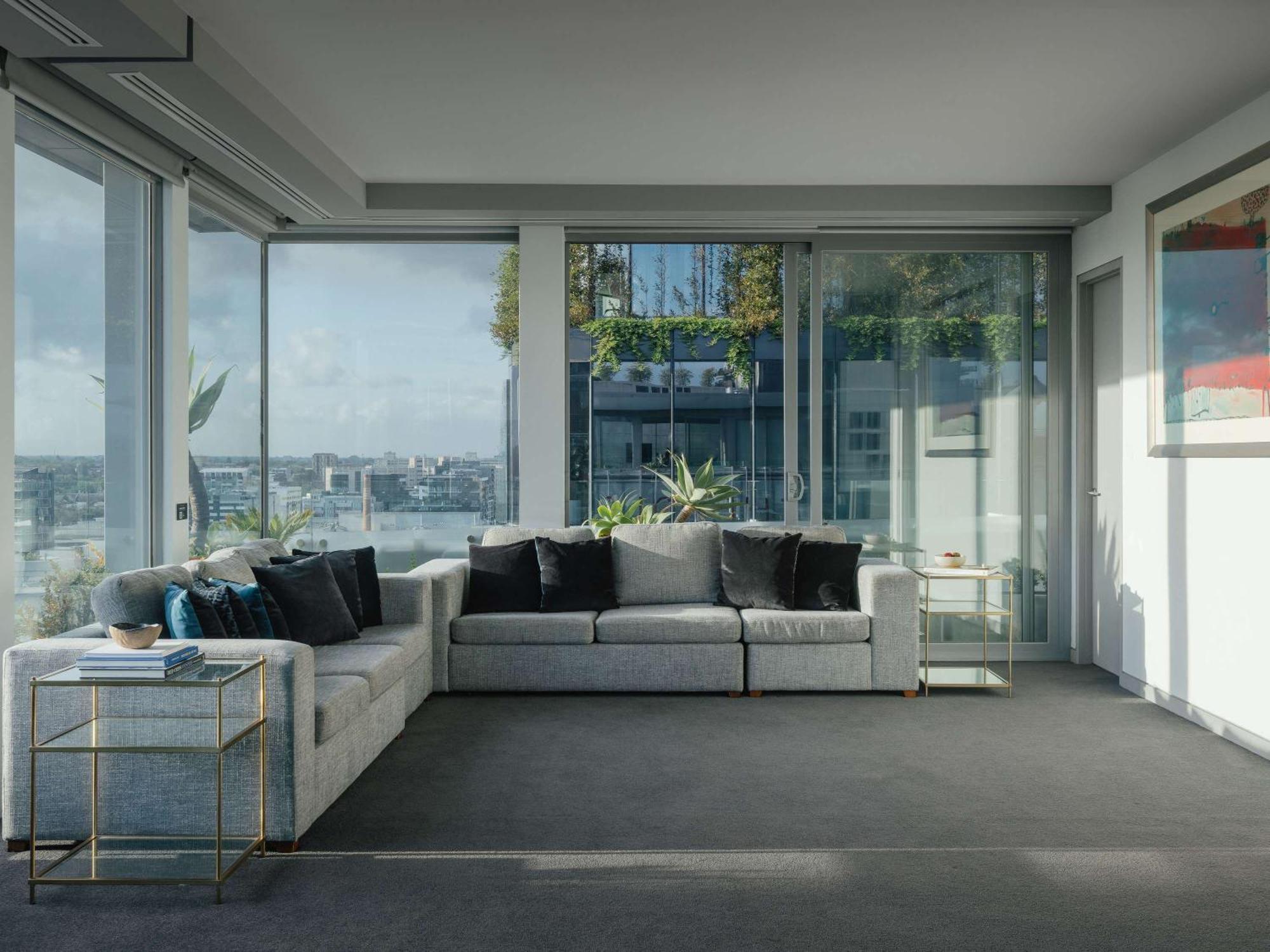 The Olsen Melbourne Art Series Exterior foto Interior of a penthouse apartment